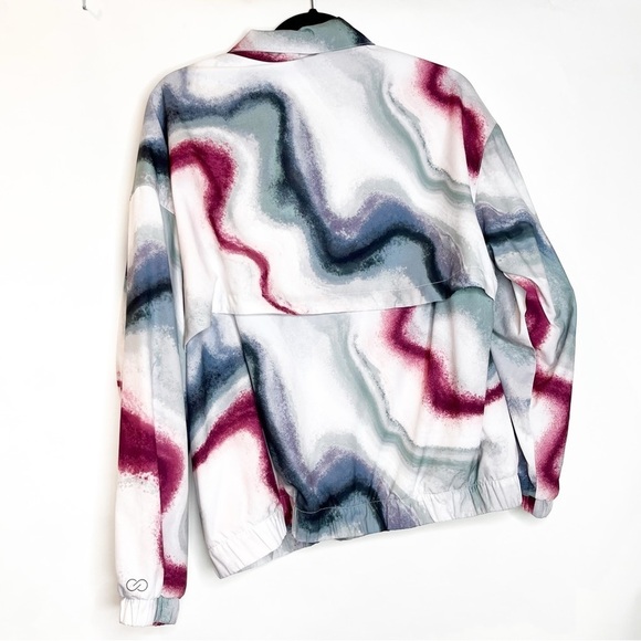 CALIA | Carrie Underwood Jacket Full Zip Lined Airbrush Multicolor - Picture 3 of 6